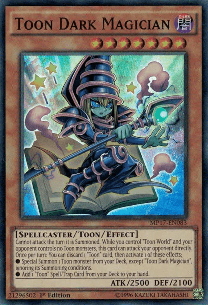 Toon Dark Magician [MP17-EN083] Super Rare - Doe's Cards