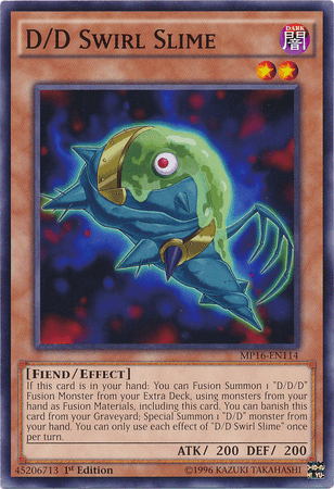 D/D Swirl Slime [MP16-EN114] Common - Doe's Cards