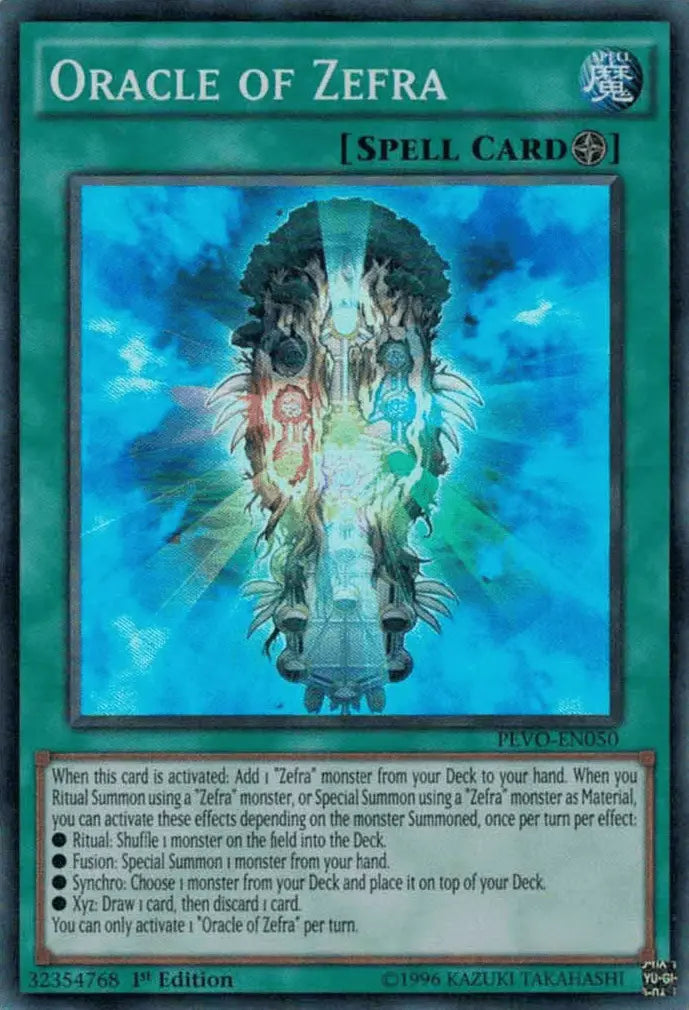 Oracle of Zefra [PEVO-EN050] Super Rare - Doe's Cards