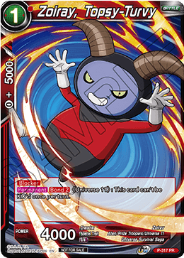 Zoiray, Topsy-Turvy (P-317) [Tournament Promotion Cards] - Doe's Cards