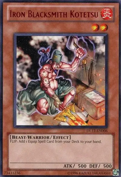Iron Blacksmith Kotetsu (Red) [DL12-EN006] Rare - Doe's Cards