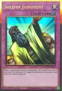 Solemn Judgment [MAGO-EN051] Gold Rare - Doe's Cards