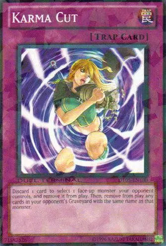 Karma Cut [DT05-EN100] Common - Doe's Cards
