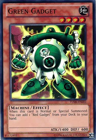 Green Gadget [TU08-EN002] Super Rare - Doe's Cards