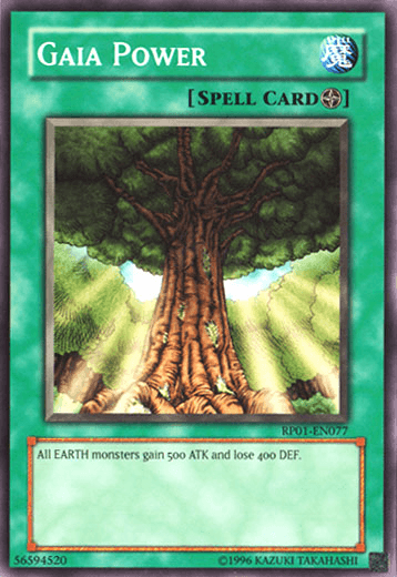 Gaia Power [RP01-EN077] Common - Doe's Cards
