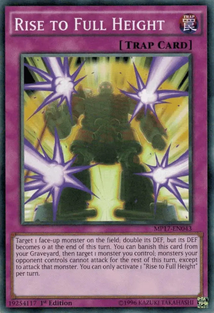 Rise to Full Height [MP17-EN043] Common - Doe's Cards