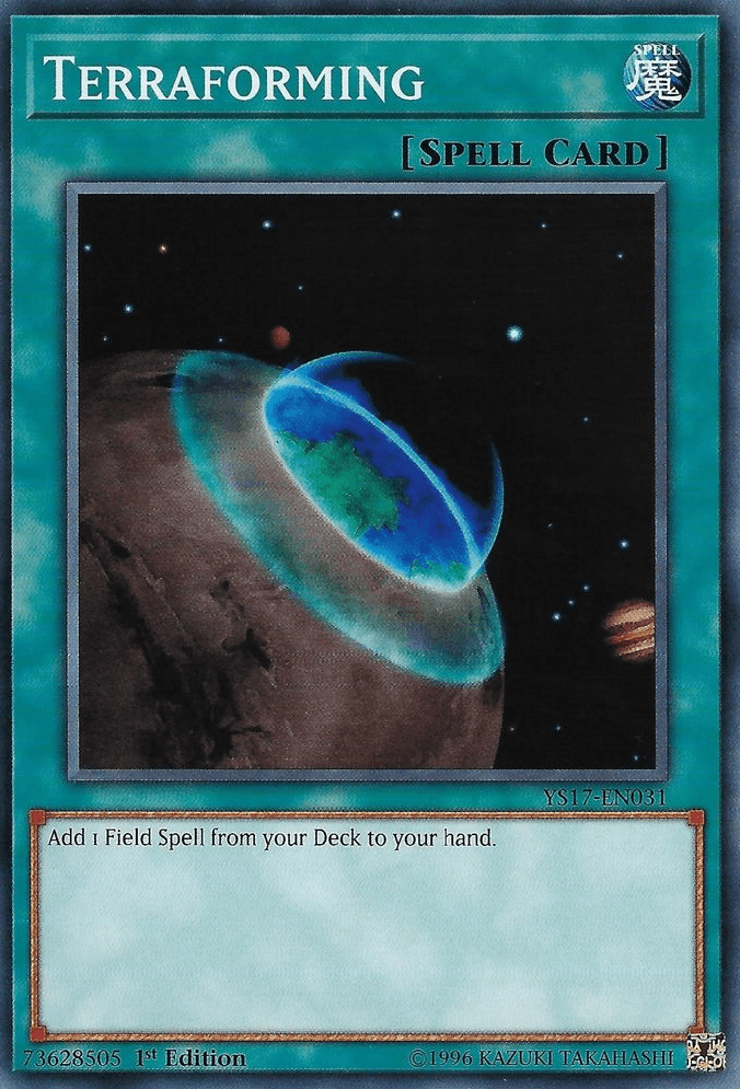 Terraforming [YS17-EN031] Common - Doe's Cards