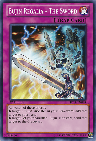 Bujin Regalia - The Sword [JOTL-EN074] Common - Doe's Cards