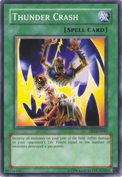 Thunder Crash [DR2-EN043] Common - Doe's Cards