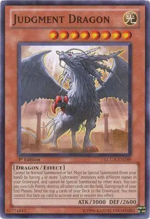 Judgment Dragon [LCGX-EN249] Common - Doe's Cards