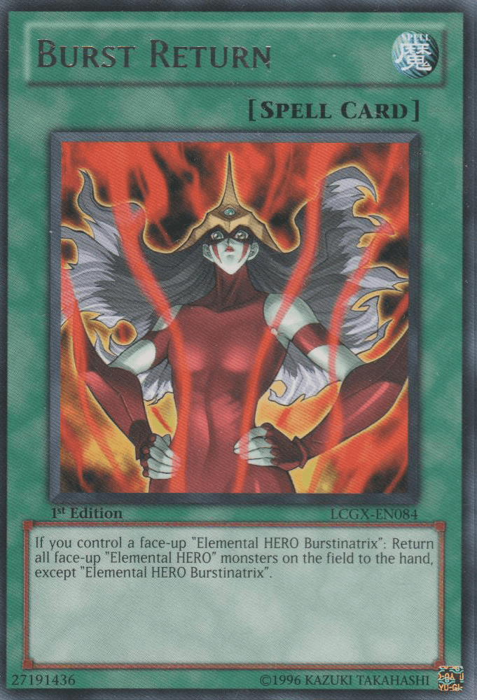 Burst Return [LCGX-EN084] Rare - Doe's Cards