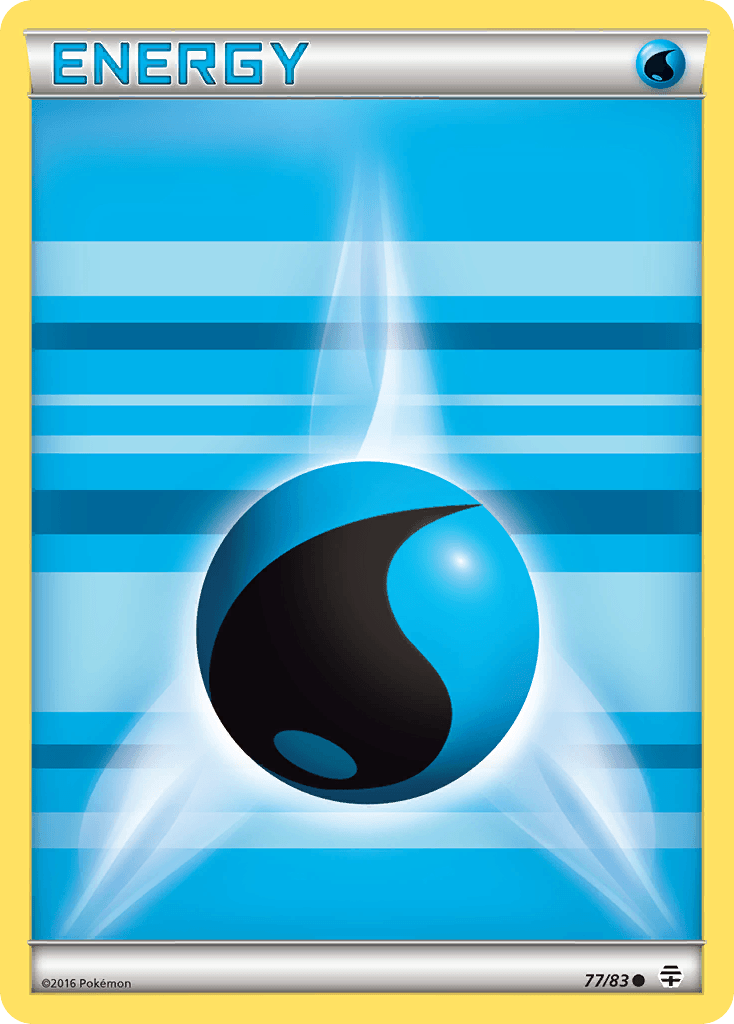 Water Energy (77/83) [XY: Generations] - Doe's Cards