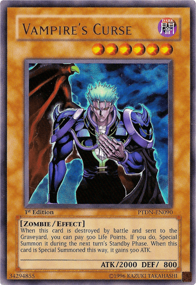 Vampire's Curse [PTDN-EN090] Ultra Rare - Doe's Cards