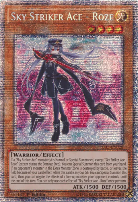 Sky Striker Ace - Roze [IGAS-EN020] Starlight Rare - Doe's Cards