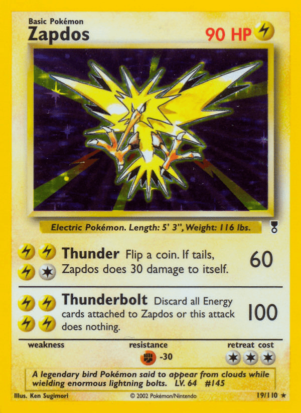 Zapdos (19/110) [Legendary Collection] - Doe's Cards