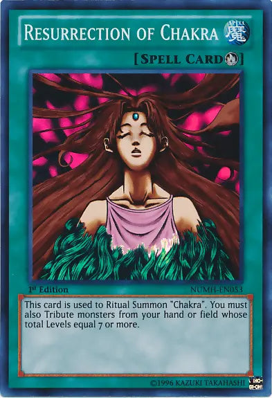 Resurrection of Chakra [NUMH-EN053] Super Rare - Doe's Cards