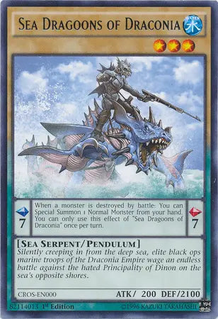 Sea Dragoons of Draconia [CROS-EN000] Rare - Doe's Cards