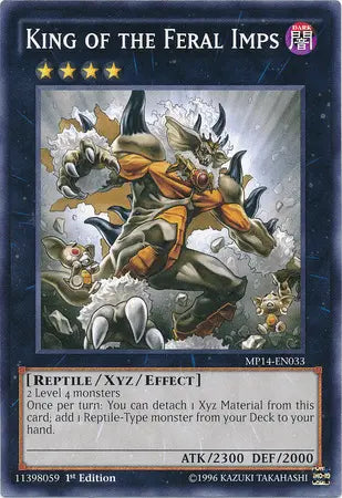 King of the Feral Imps [MP14-EN033] Common - Doe's Cards