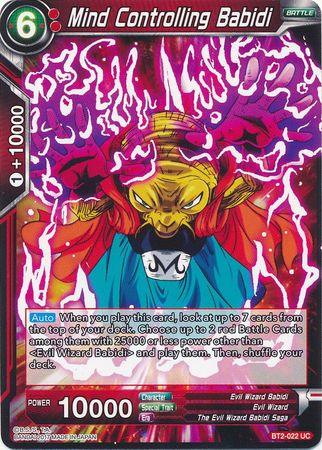 Mind Controlling Babidi (BT2-022) [Union Force] - Doe's Cards