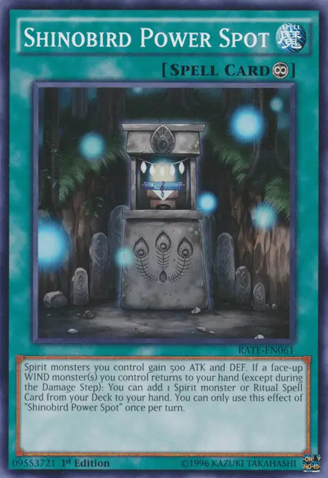 Shinobird Power Spot [RATE-EN061] Common - Doe's Cards