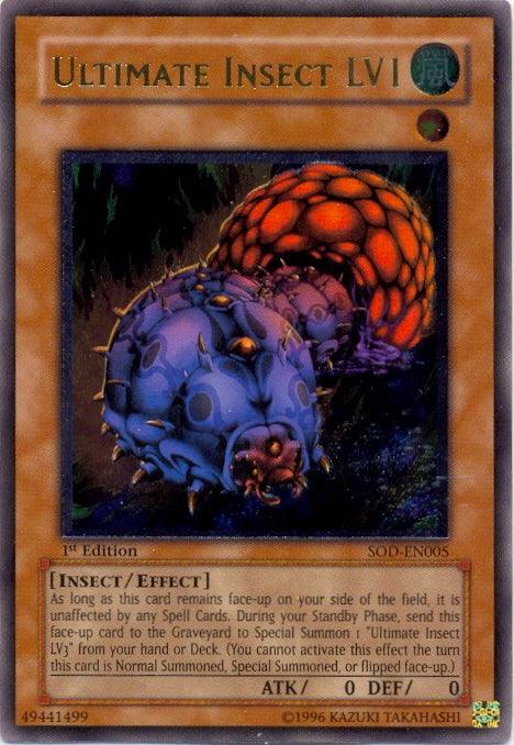 Ultimate Insect LV1 [SOD-EN005] Ultimate Rare - Doe's Cards