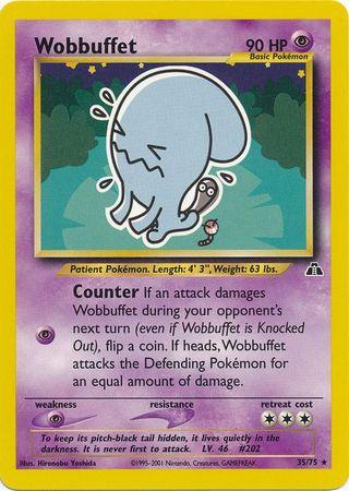 Wobbuffet (35/75) [Neo Discovery Unlimited] - Doe's Cards