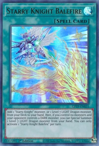 Starry Knight Balefire [GFTP-EN031] Ultra Rare - Doe's Cards