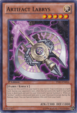 Artifact Labrys [PRIO-EN016] Common - Doe's Cards