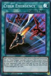 Cyber Emergency [GEIM-EN042] Super Rare - Doe's Cards