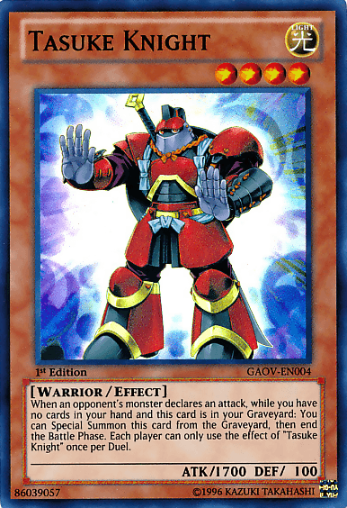 Tasuke Knight [GAOV-EN004] Super Rare - Doe's Cards