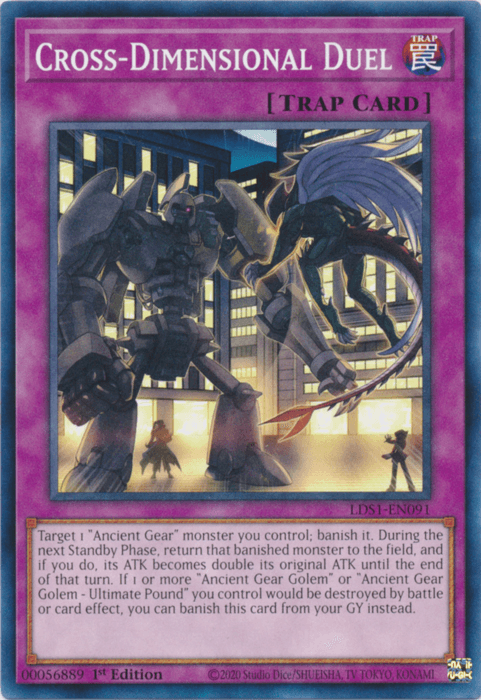 Cross-Dimensional Duel [LDS1-EN091] Common - Doe's Cards