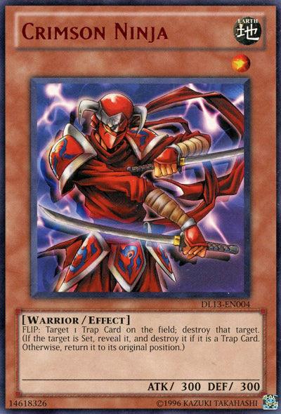 Crimson Ninja (Red) [DL13-EN004] Rare - Doe's Cards