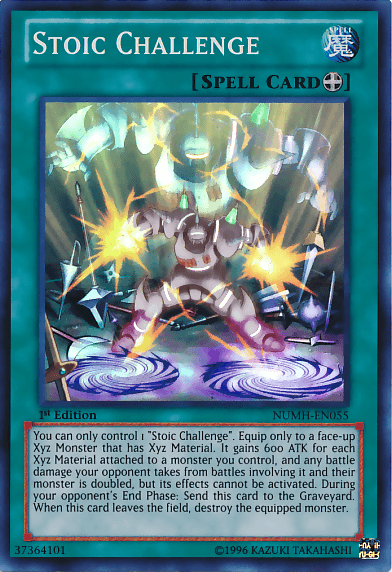 Stoic Challenge [NUMH-EN055] Super Rare - Doe's Cards