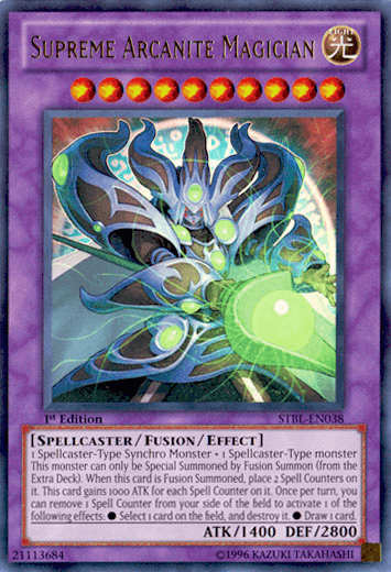 Supreme Arcanite Magician [STBL-EN038] Ultra Rare - Doe's Cards