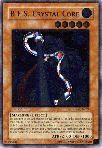 B.E.S. Crystal Core [CRV-EN021] Ultimate Rare - Doe's Cards