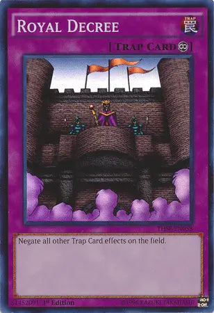 Royal Decree [THSF-EN058] Super Rare - Doe's Cards