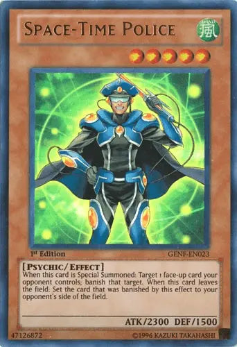 Space-Time Police [GENF-EN023] Ultra Rare - Doe's Cards