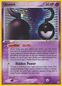 Unown (?) (?/28) [EX: Unseen Forces] - Doe's Cards