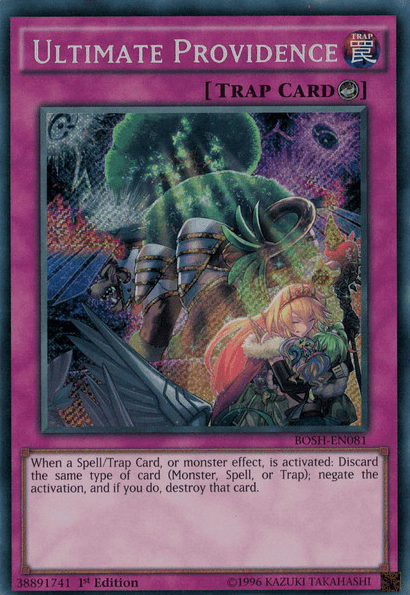 Ultimate Providence [BOSH-EN081] Secret Rare - Doe's Cards