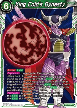 King Cold's Dynasty (Common) (BT13-084) [Supreme Rivalry] - Doe's Cards