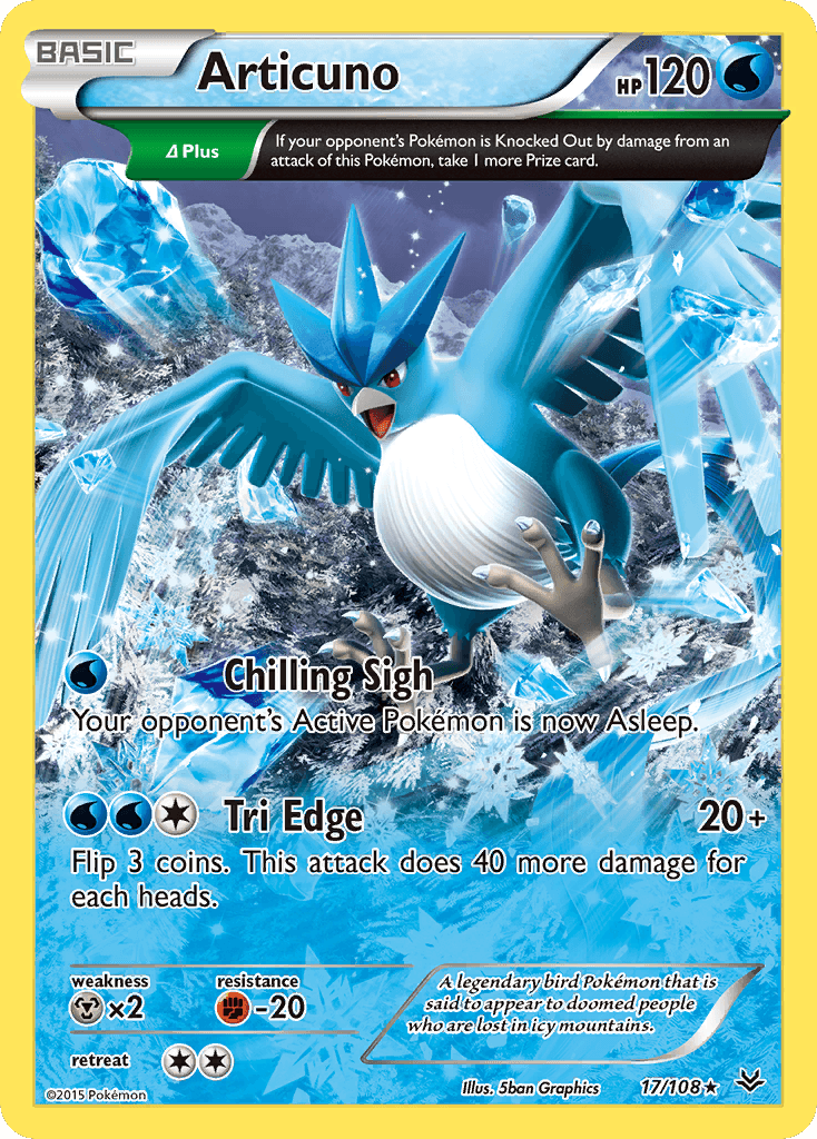 Articuno (17/108) [XY: Roaring Skies] - Doe's Cards