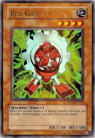 Red Gadget [HL07-EN004] Parallel Rare - Doe's Cards
