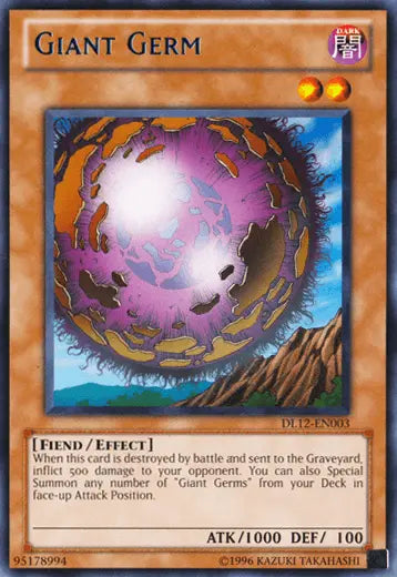 Giant Germ (Blue) [DL12-EN003] Rare - Doe's Cards