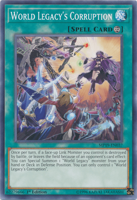 World Legacy's Corruption [MP19-EN037] Common - Doe's Cards