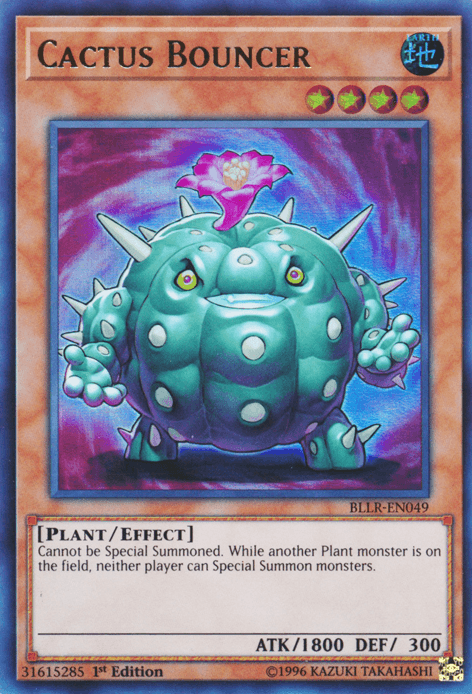 Cactus Bouncer [BLLR-EN049] Ultra Rare - Doe's Cards