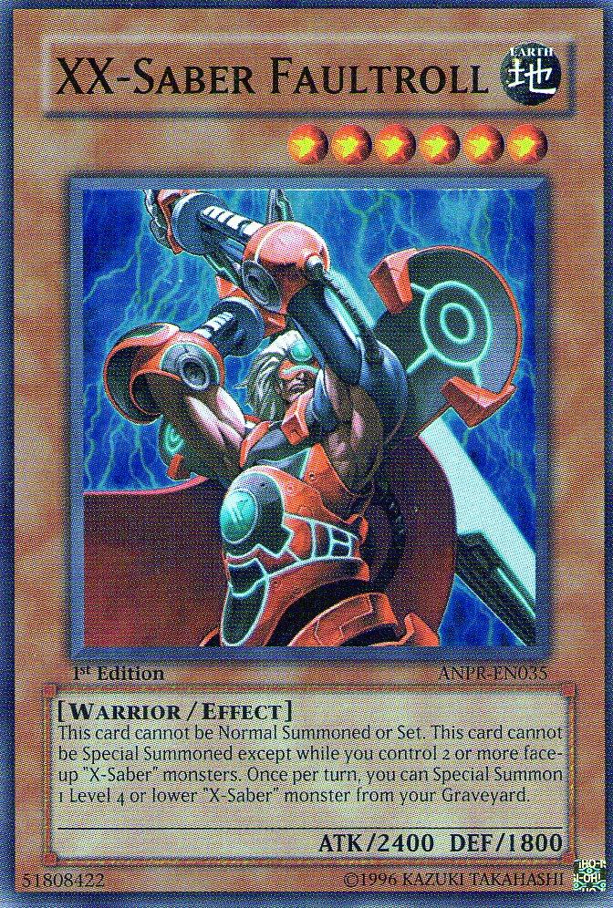 XX-Saber Faultroll [ANPR-EN035] Super Rare - Doe's Cards