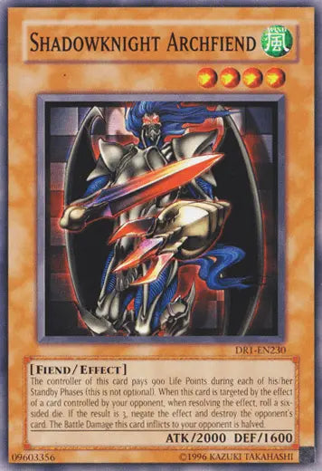 Shadowknight Archfiend [DR1-EN230] Common - Doe's Cards