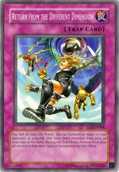 Return from the Different Dimension [EP1-EN008] Common - Doe's Cards