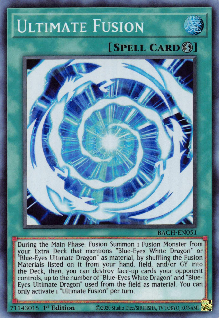 Ultimate Fusion [BACH-EN051] Super Rare - Doe's Cards