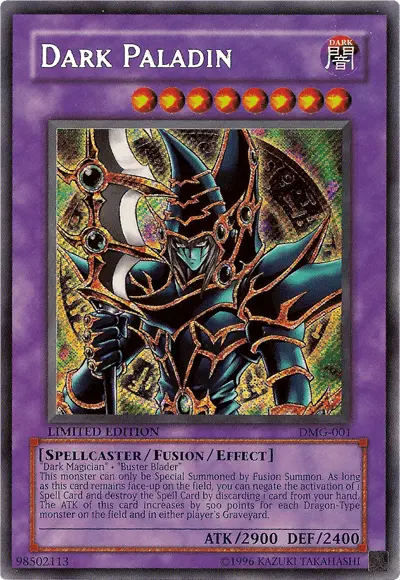 Dark Paladin [DMG-001] Secret Rare - Doe's Cards
